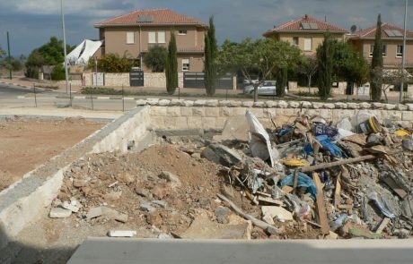 הקמת גינה בזכרון יעקב